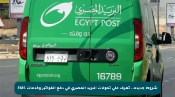 شروط جديدة.. تعرف على تحولات البريد المصري في دفع الفواتير وخدمات EMS